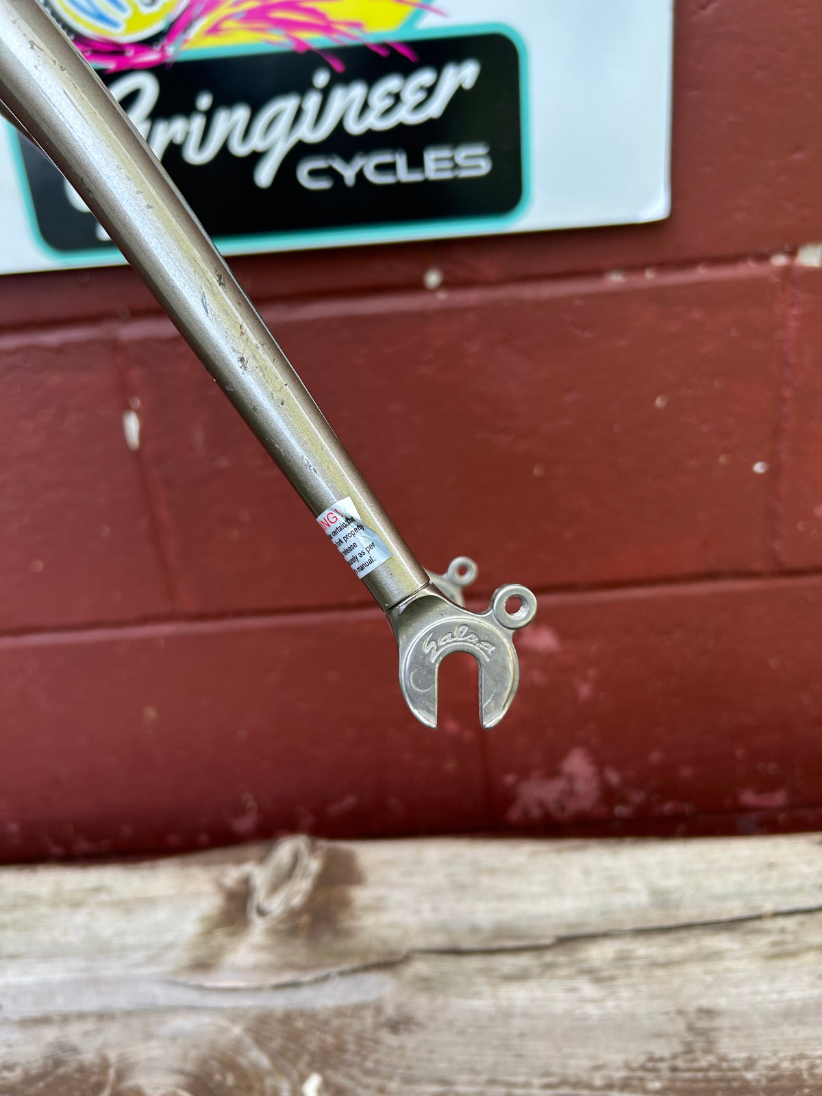 Salsa 700c 1 1/8 Inch Threadless Steel Rigid Fork