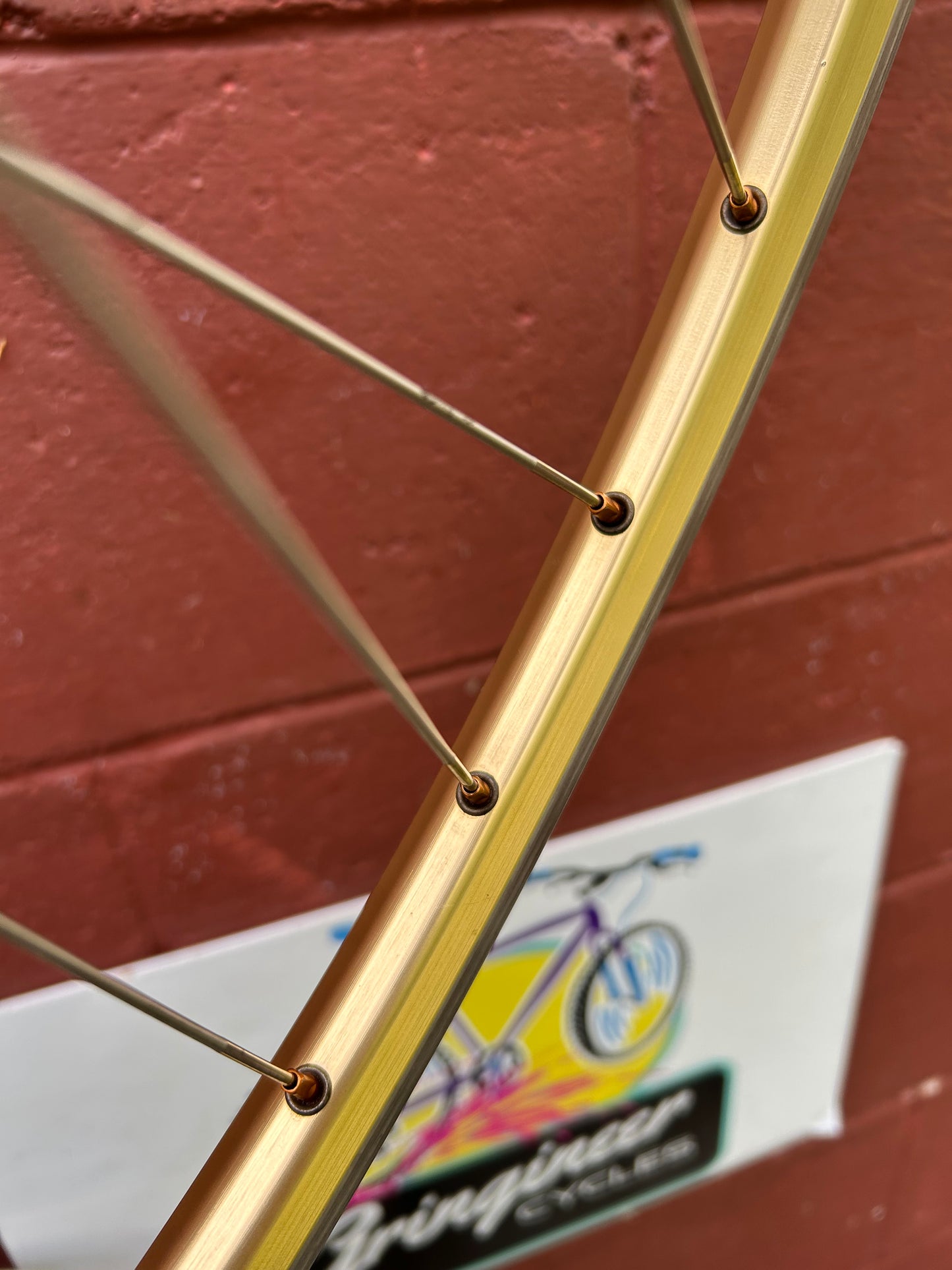 Sunrims CR17A Gold Rims Shimano Deore XT M737 / M738 26 Inch Wheelset