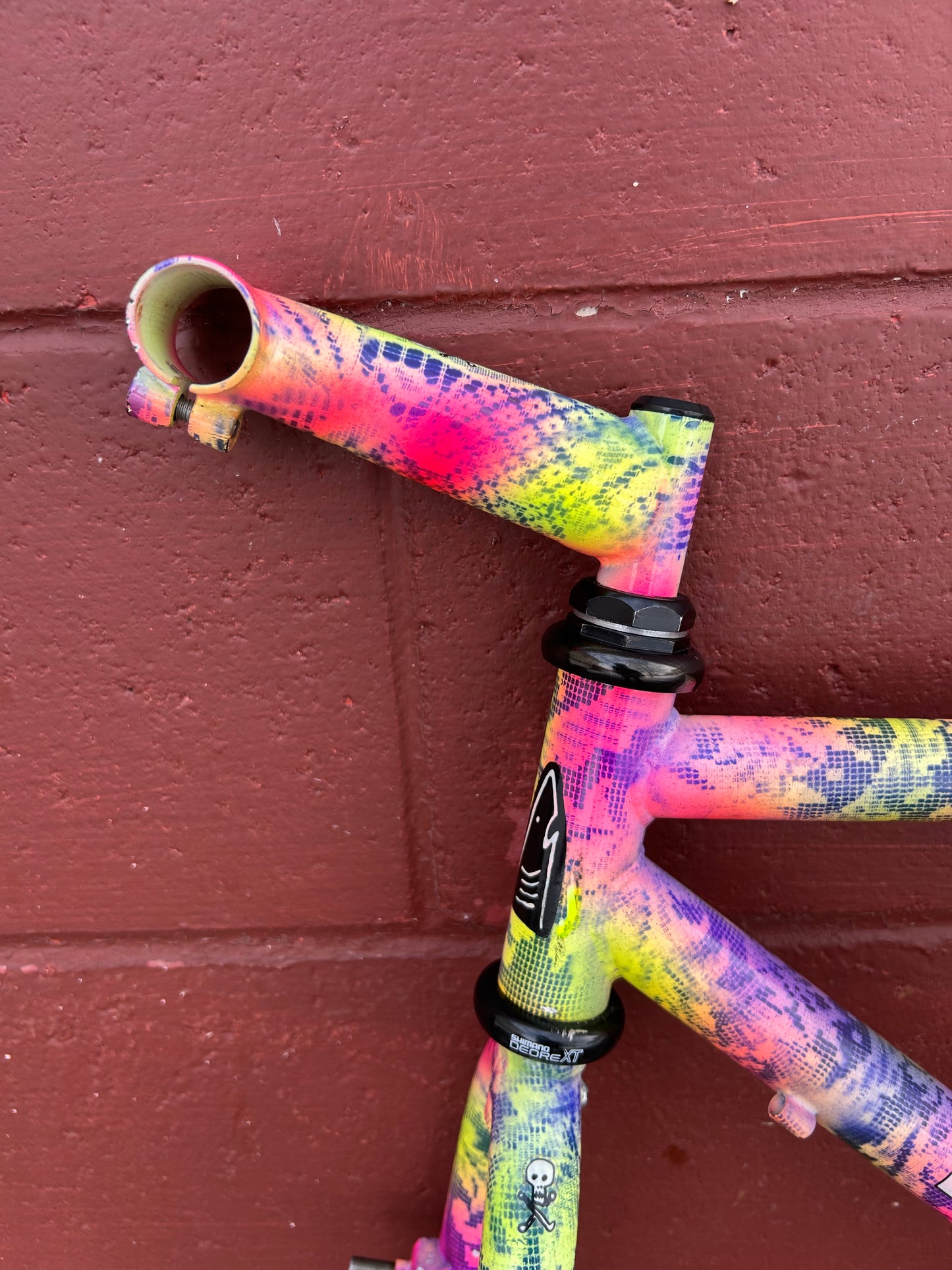 16.5" Parkpre Fake Land Shark Dirt Shark Frameset