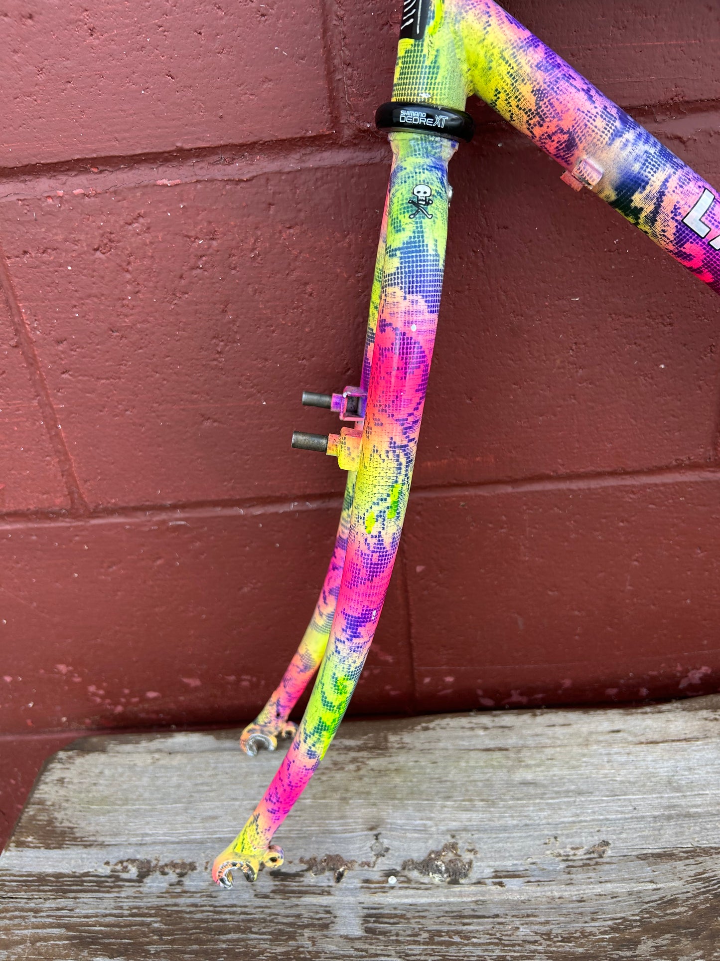 16.5" Parkpre Fake Land Shark Dirt Shark Frameset