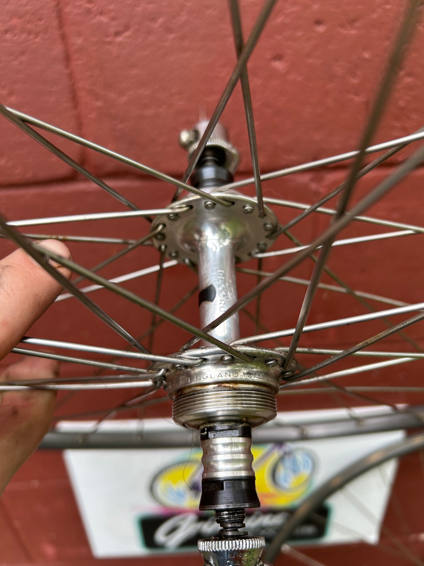 Mavic G 40 Campagnolo Record 700c Wheelset