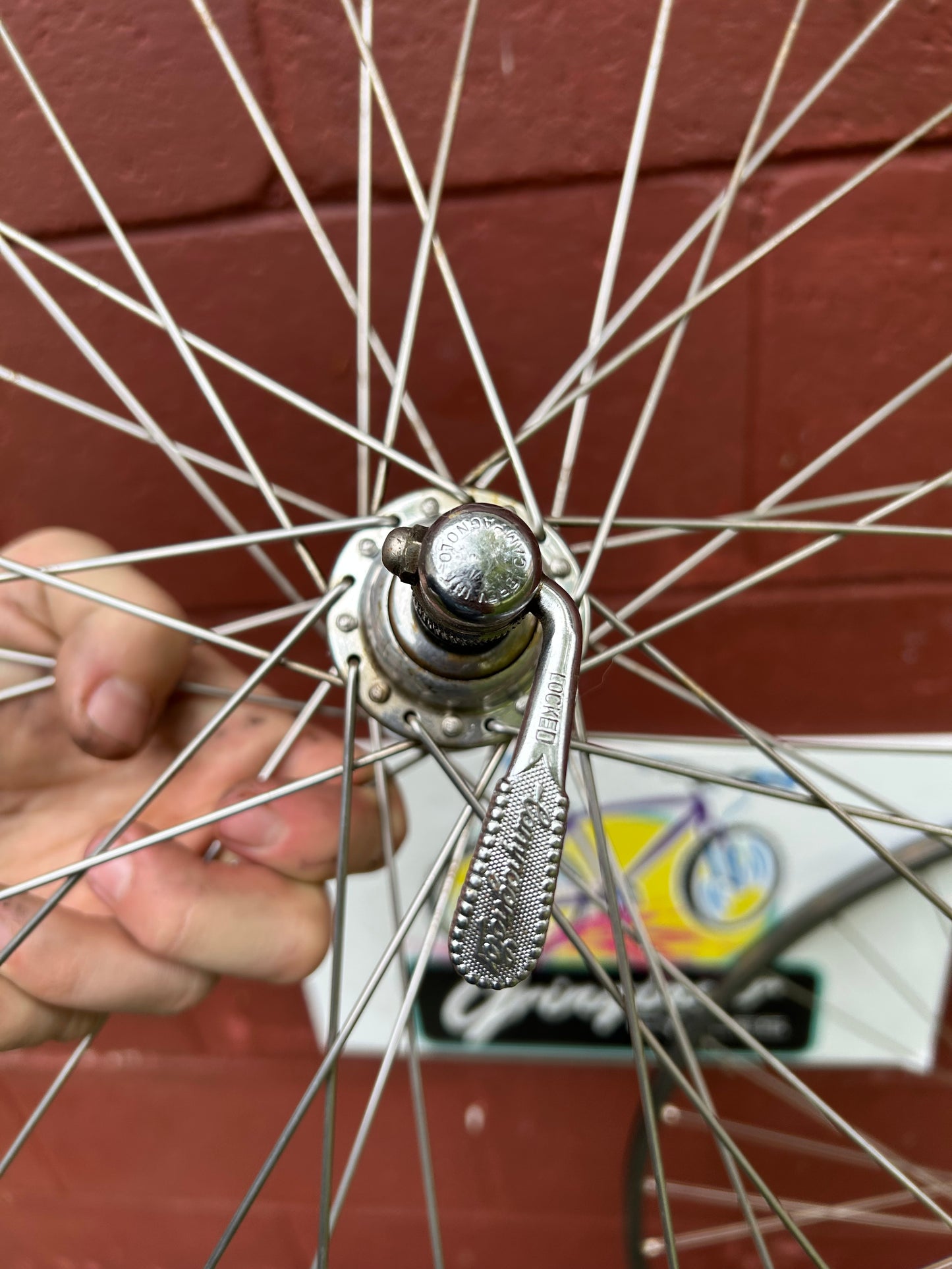 Mavic G 40 Campagnolo Record 700c Wheelset