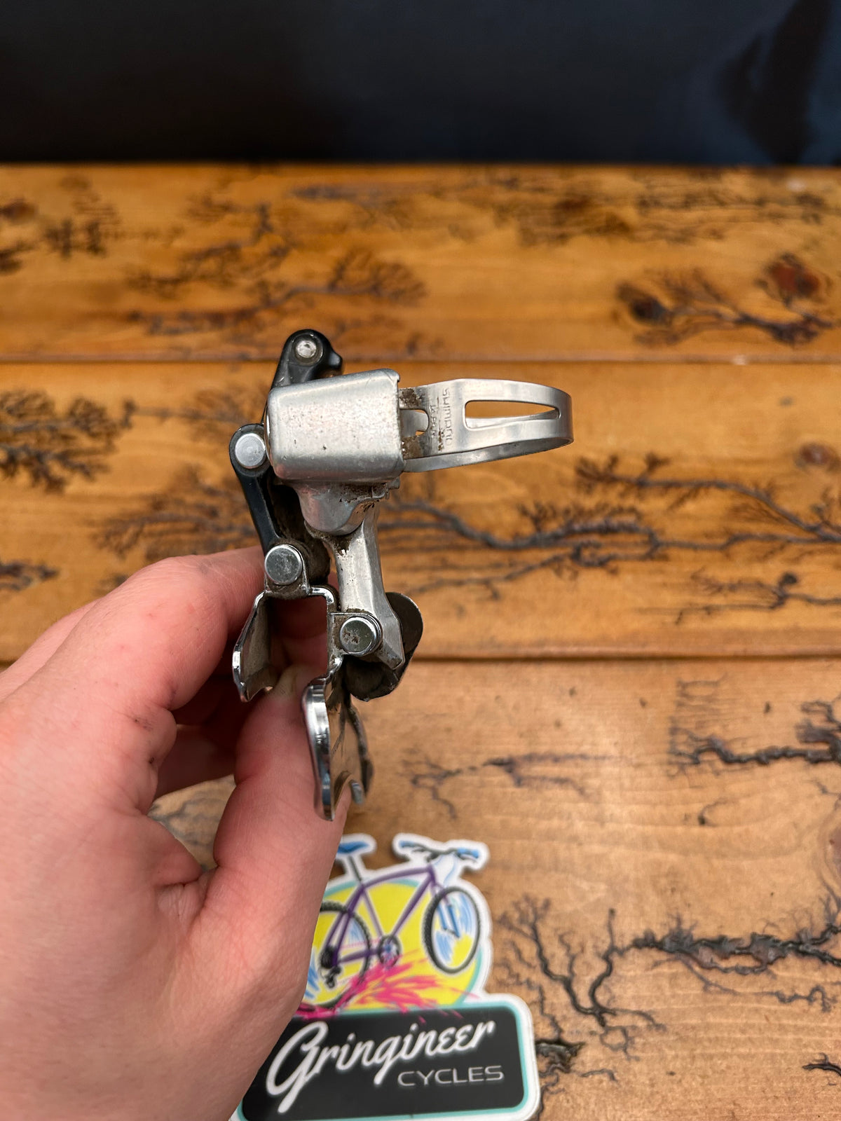 Shimano Deore XT FD-M735 31.8mm Bottom Pull Band Type Front Derailleur