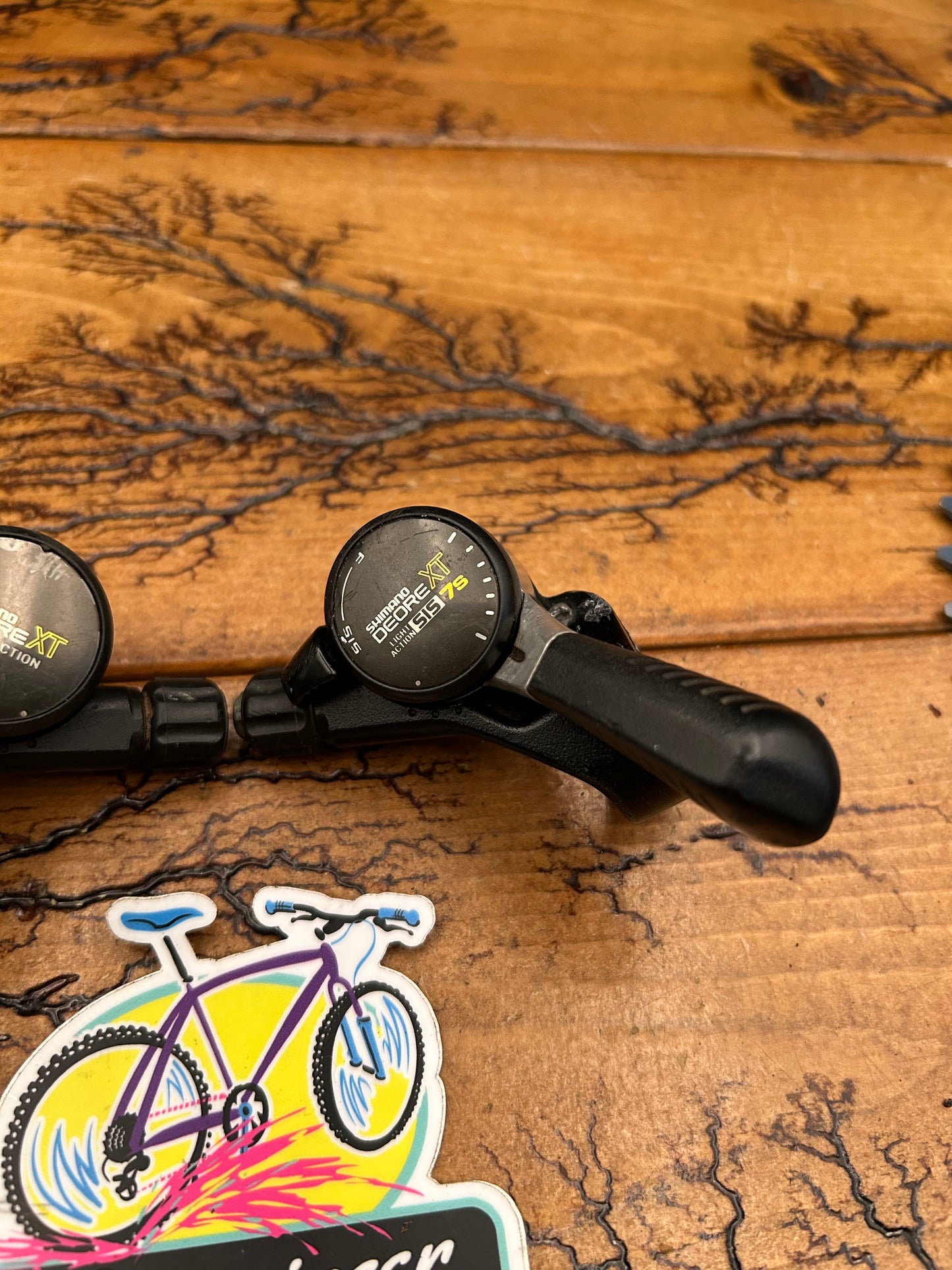 Shimano Deore XT SL-M732 7 Speed Thumb Shifters
