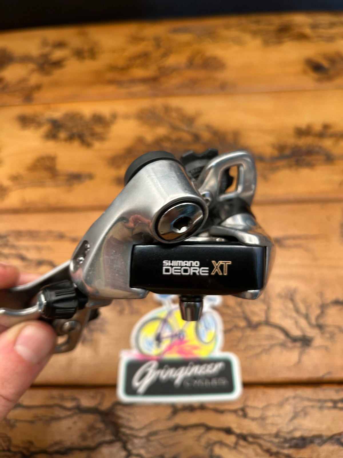 Shimano Deore XT RD-M735 Long Cage Rear Derailleur VG