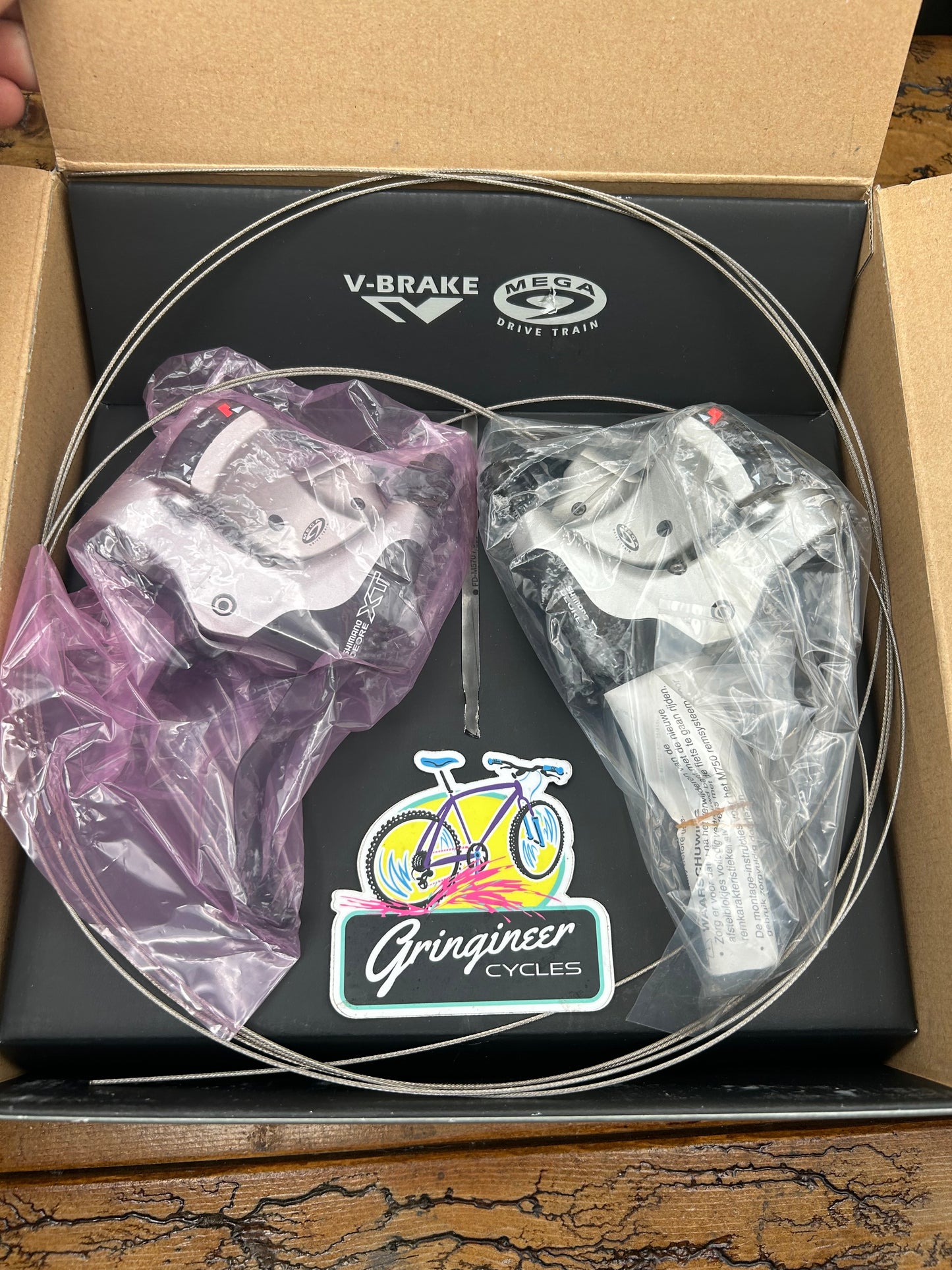 Shimano Deore XT ST-M750 Rapid Fire Shifter and Brake Lever Set NOS