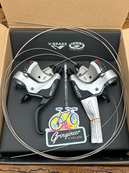 Shimano Deore XT ST-M750 Rapid Fire Shifter and Brake Lever Set NOS