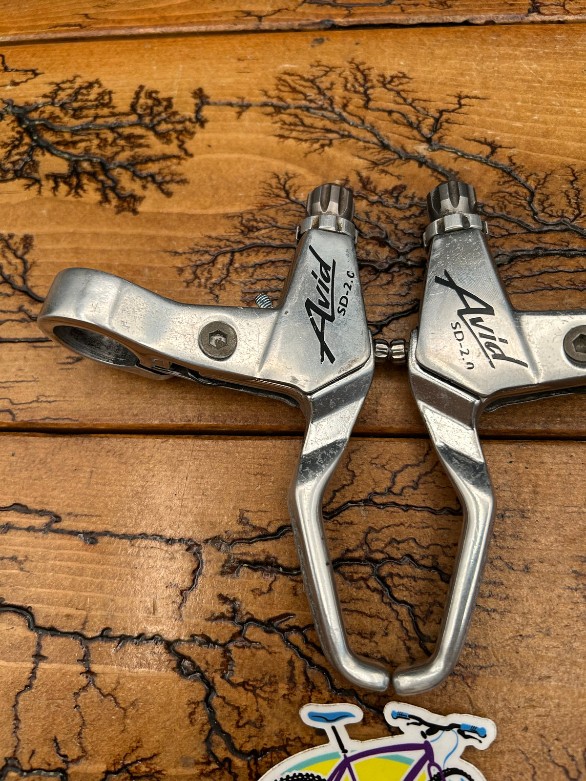 Avid SD-2.0 Silver Brake Lever Set