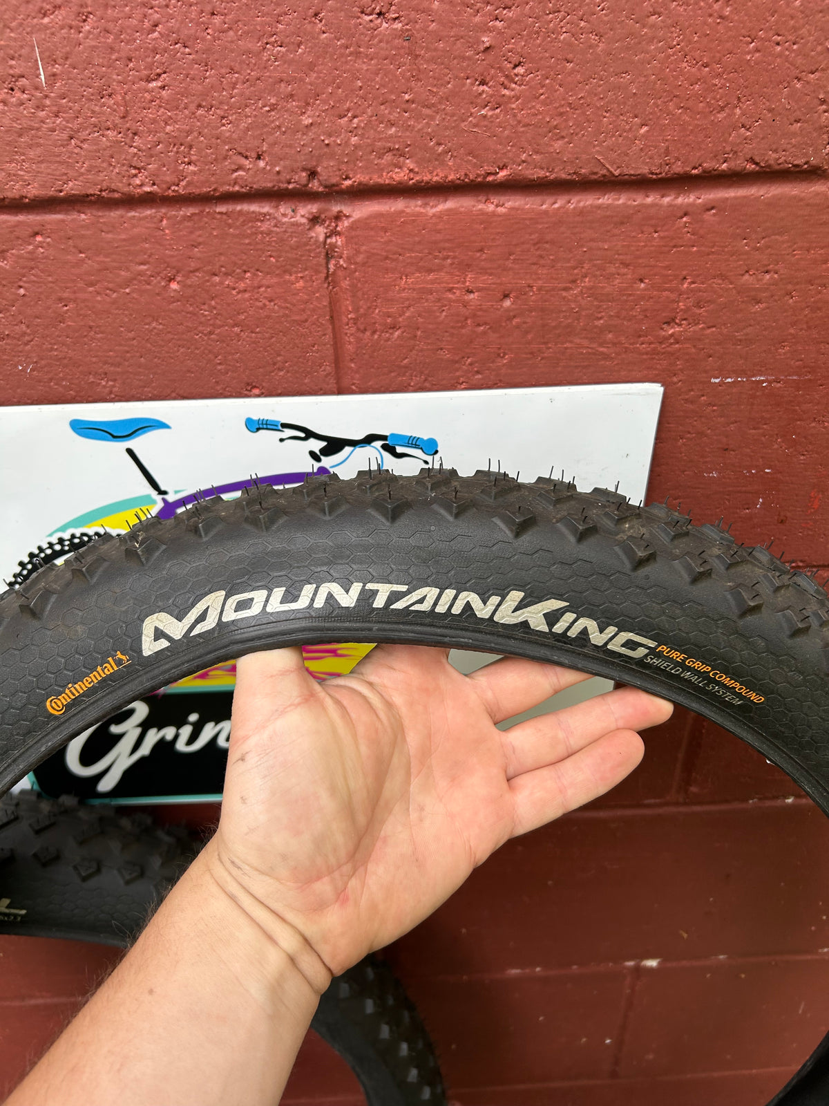 Continental Mountain King 26x2.3 Folding Bead Tires