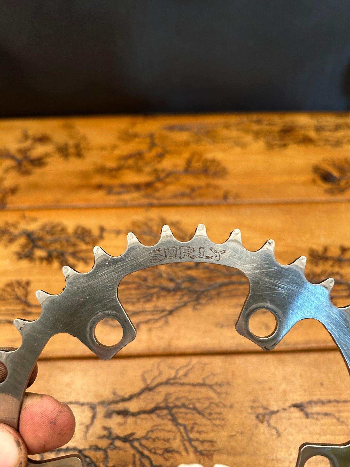 Surly 36 Tooth 5 Bolt 94 BCD Stainless Steel Chainring