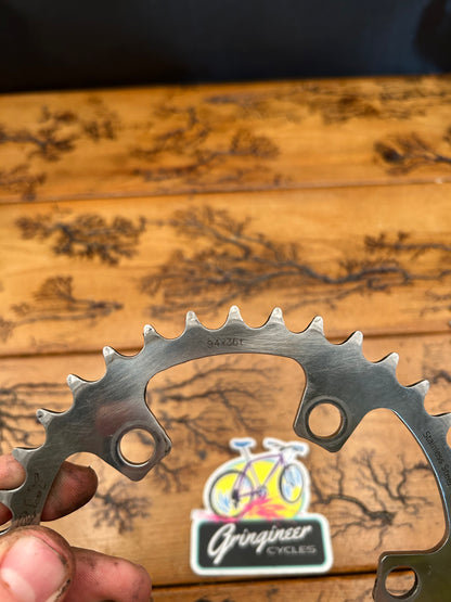 Surly 36 Tooth 5 Bolt 94 BCD Stainless Steel Chainring
