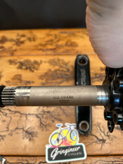 Surly O.D Double 170mm 73mm Bottom Bracket Crankset