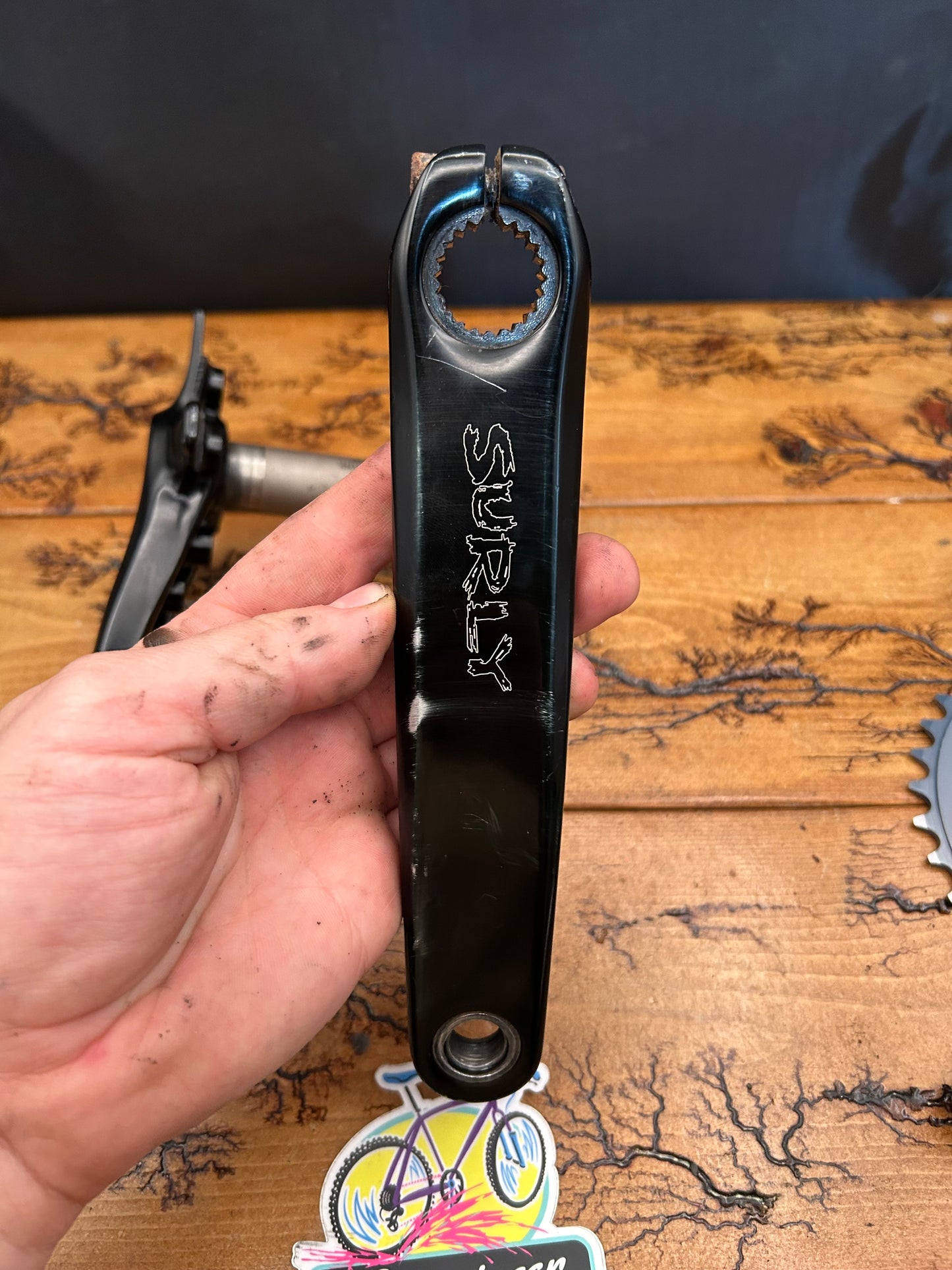 Surly O.D Double 170mm 73mm Bottom Bracket Crankset