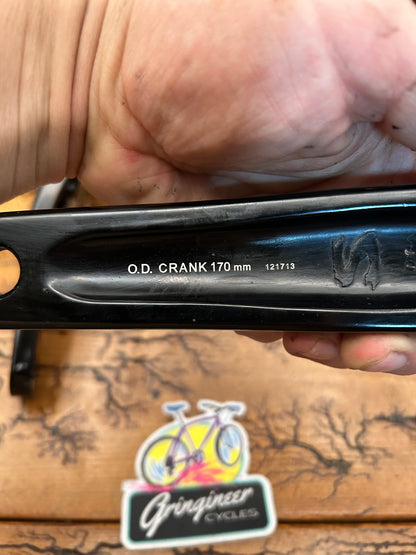 Surly O.D Double 170mm 73mm Bottom Bracket Crankset