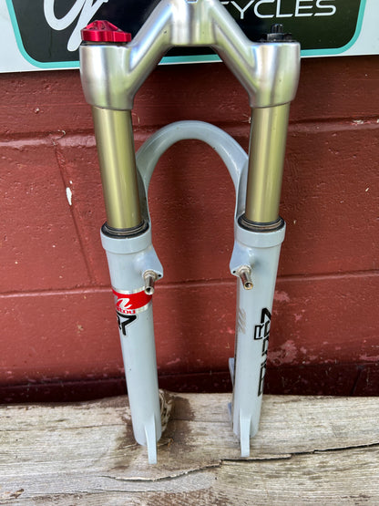Manitou R7 Elite Absolute 80mm Rim/Disc Brake 26" 1 1/8 Inch Threadless Suspension Fork