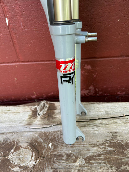 Manitou R7 Elite Absolute 80mm Rim/Disc Brake 26" 1 1/8 Inch Threadless Suspension Fork
