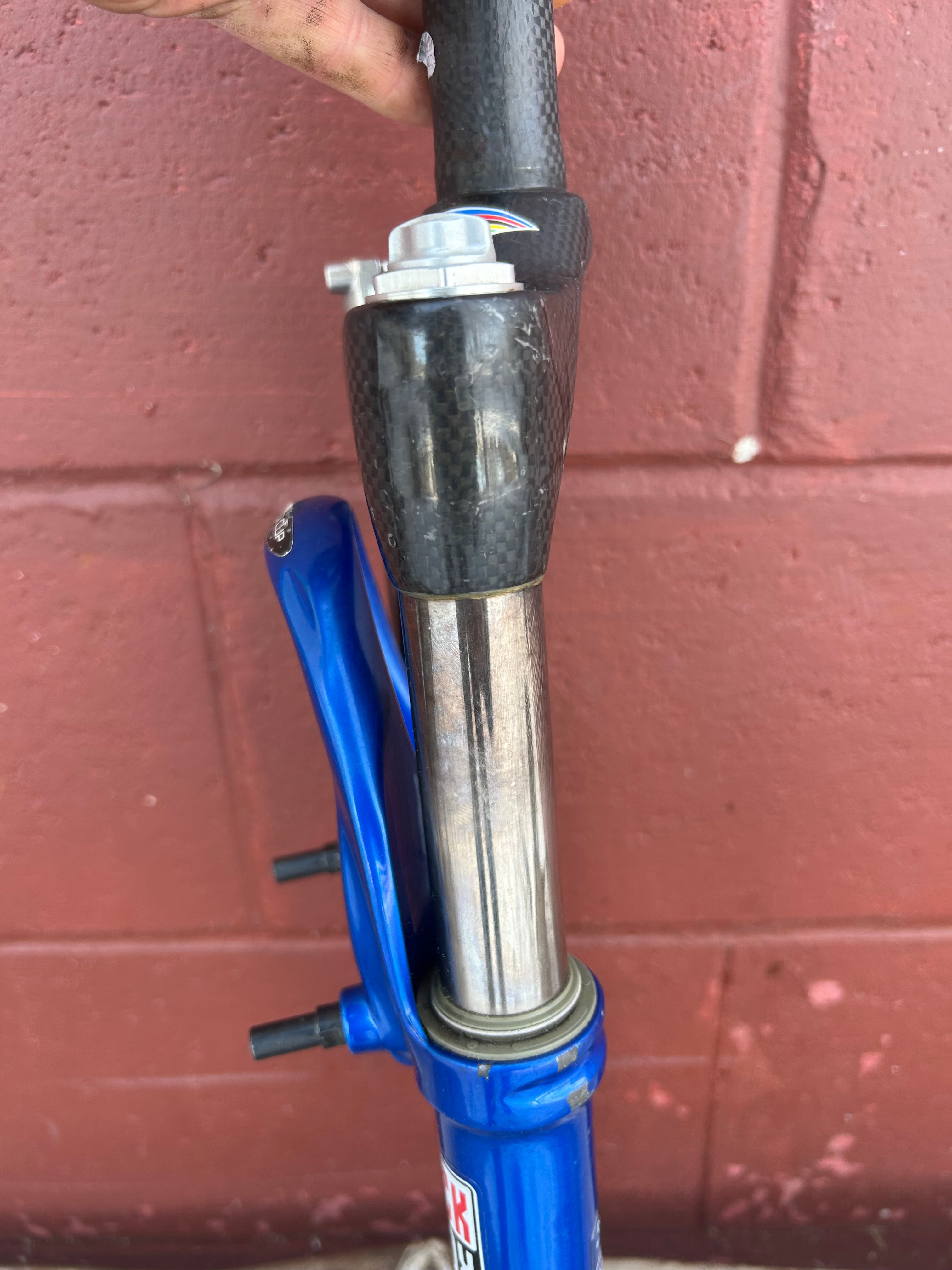 K*P様 ROCK SHOX SID RACE TITANIUM Rock Shox SID Race Titanium Black Box Carbon World Cup 1 1/8 26