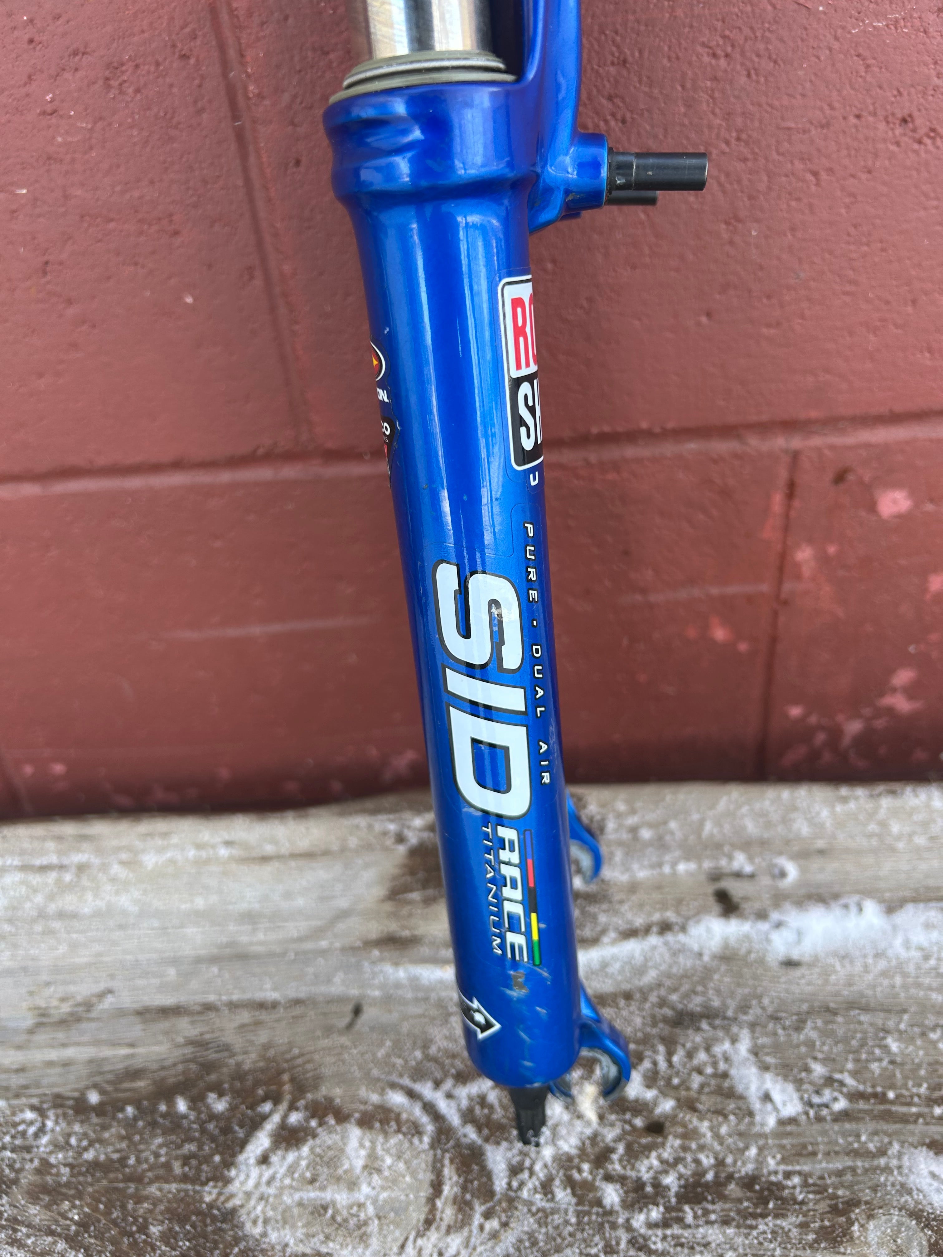 Rock Shox SID Race Titanium Black Box Carbon World Cup 1 1/8 26