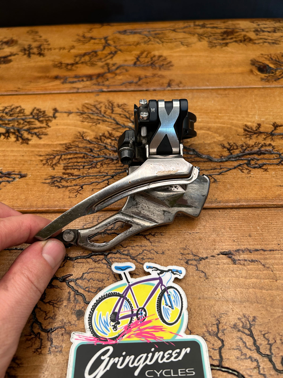 Shimano XTR FD-M971 34.9mm Dual Pull Front Derailleur