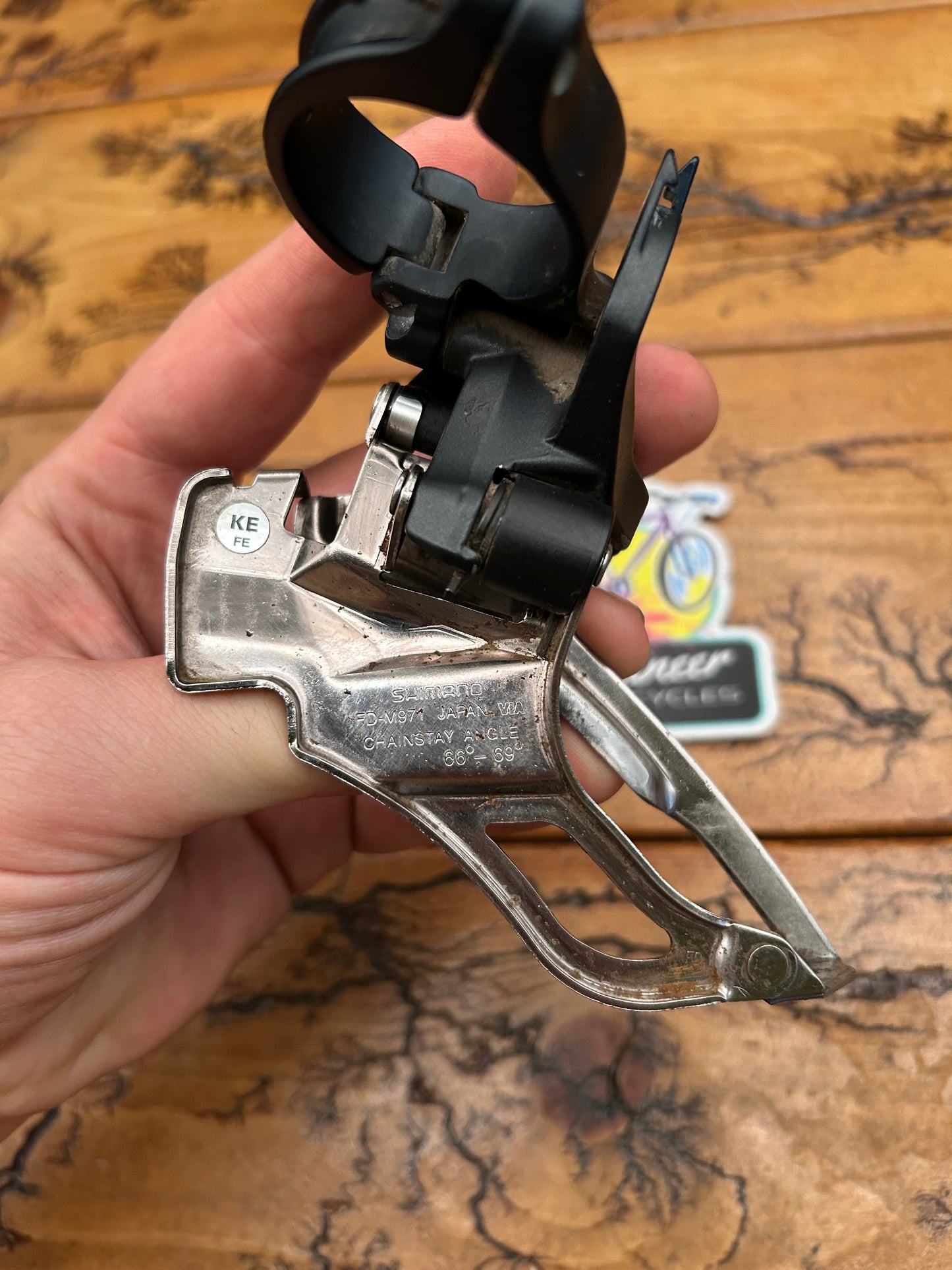 Shimano XTR FD-M971 34.9mm Dual Pull Front Derailleur