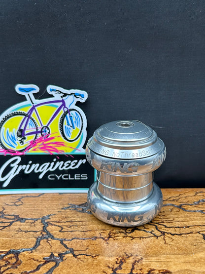 Chris King 1 1/8" Silver NoThreadset Threadless Headset