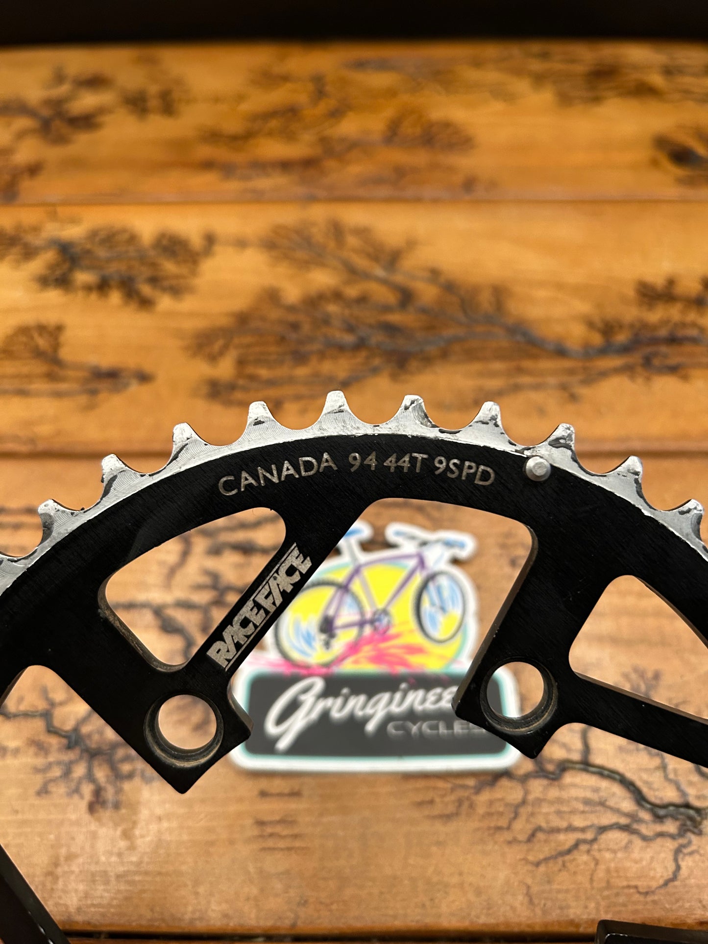 Raceface 44 Tooth 94 BCD 9 Speed Chainring