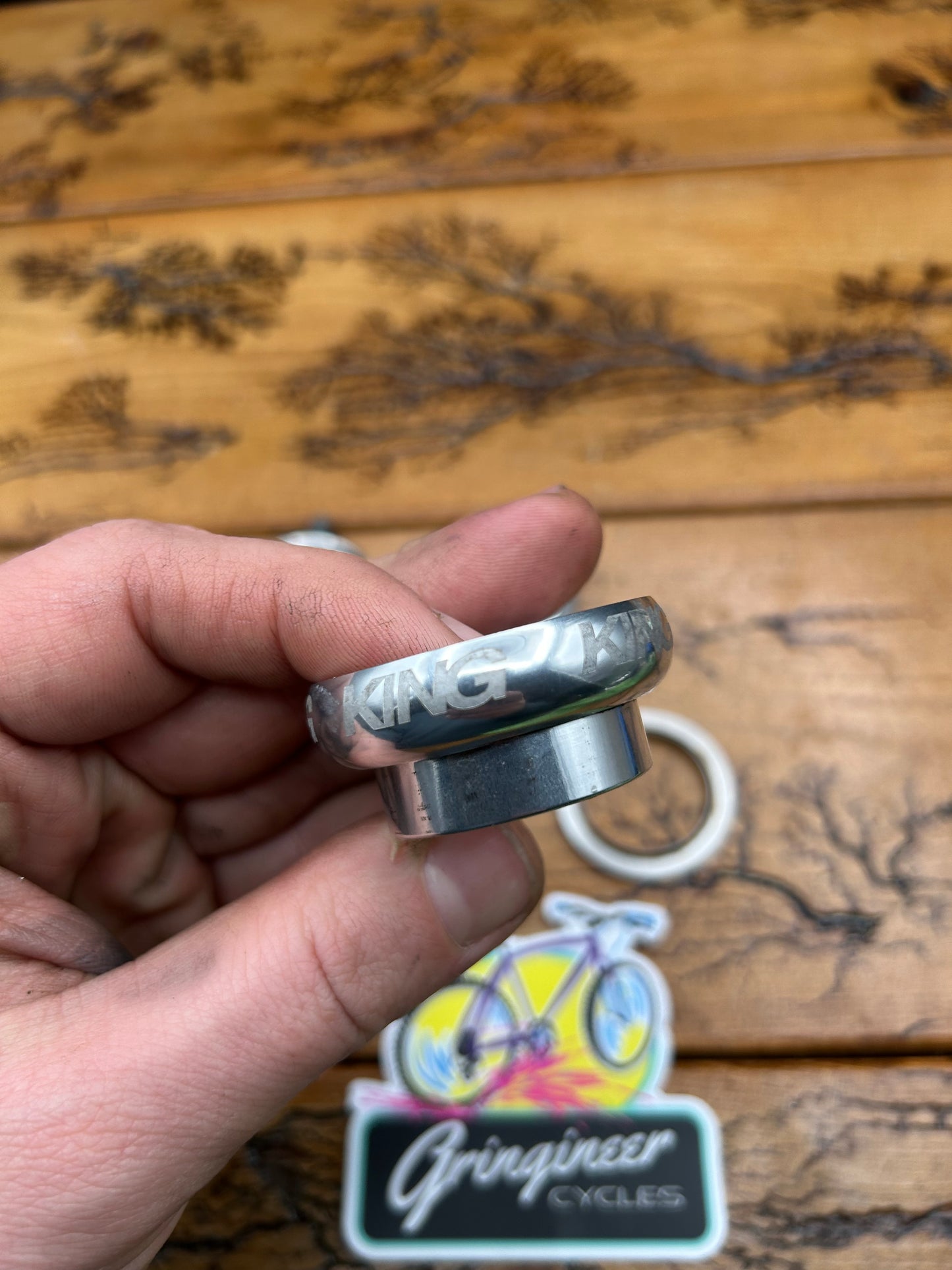 Chris King 1 1/8" Silver NoThreadset Threadless Headset