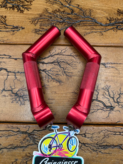 Control Tech Red Anodized Bar Ends