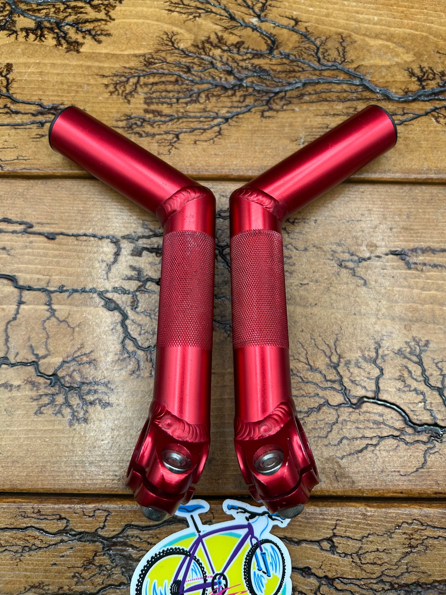 Control Tech Red Anodized Bar Ends
