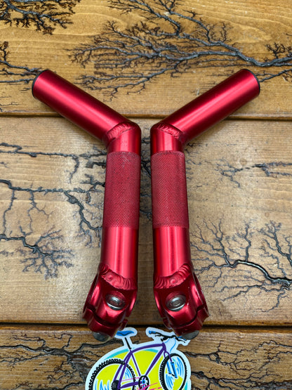 Control Tech Red Anodized Bar Ends