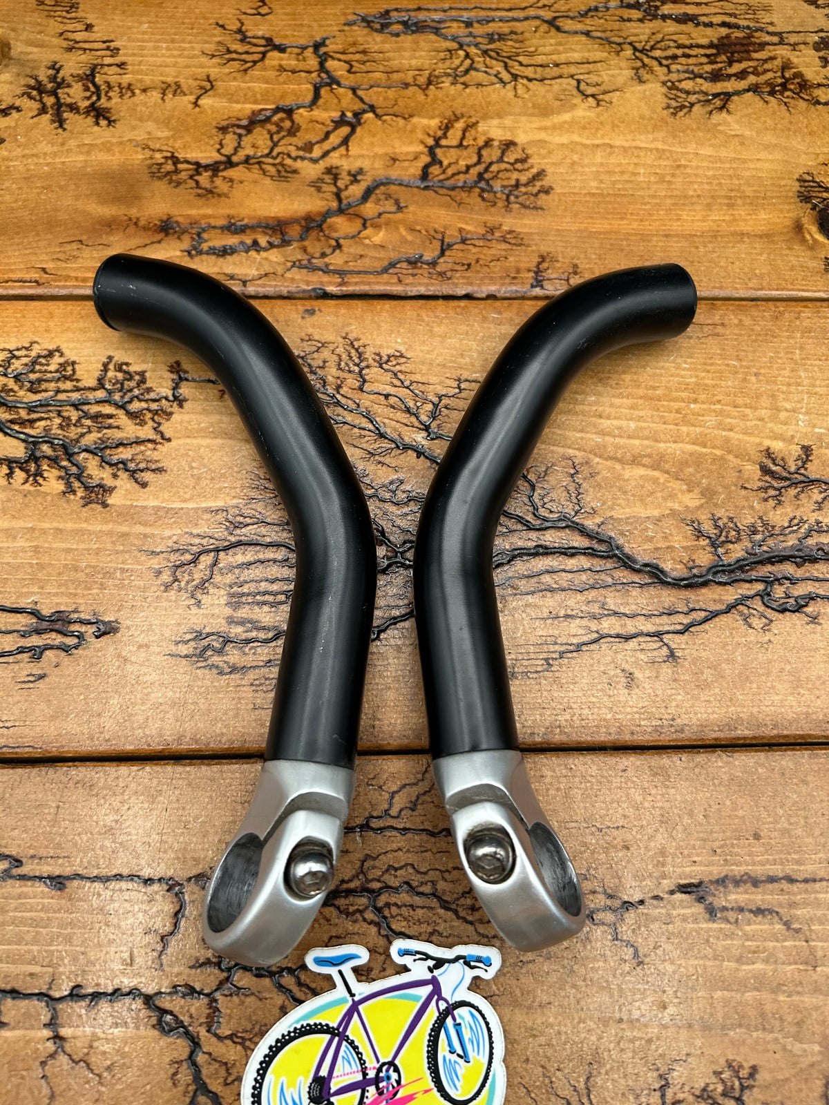 Club Roost Black Long Bar Ends