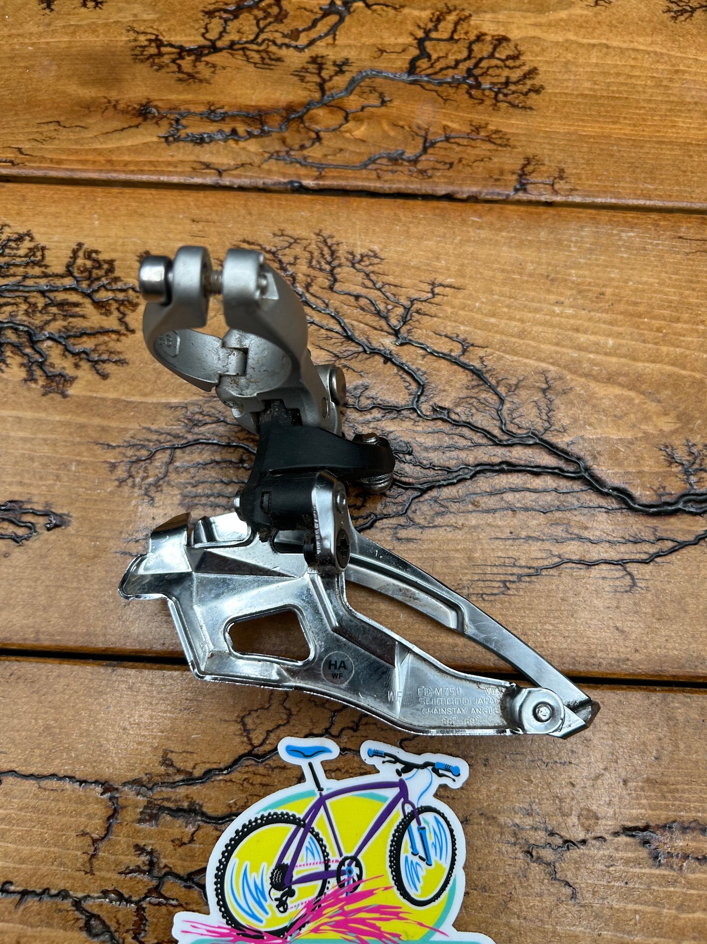 Shimano Deore XT FD-M751 28.6mm Top Pull Front Derailleur