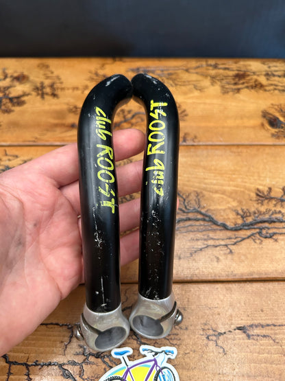 Club Roost Black Long Bar Ends
