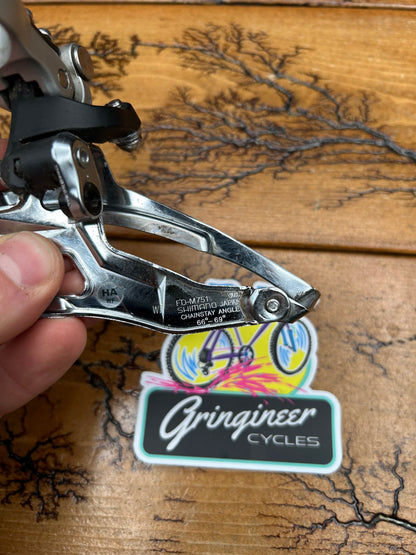 Shimano Deore XT FD-M751 28.6mm Top Pull Front Derailleur