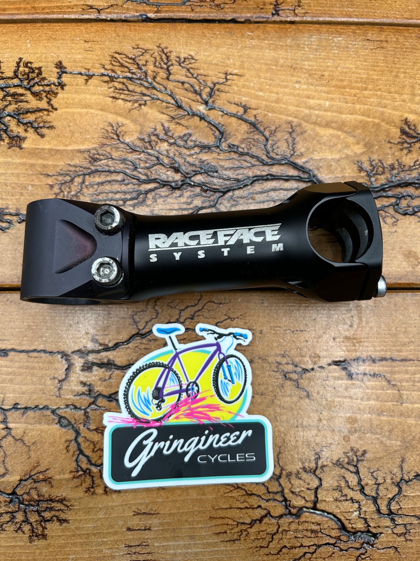 Raceface System 110mm 1 1/8 25.4mm Black Threadless Stem