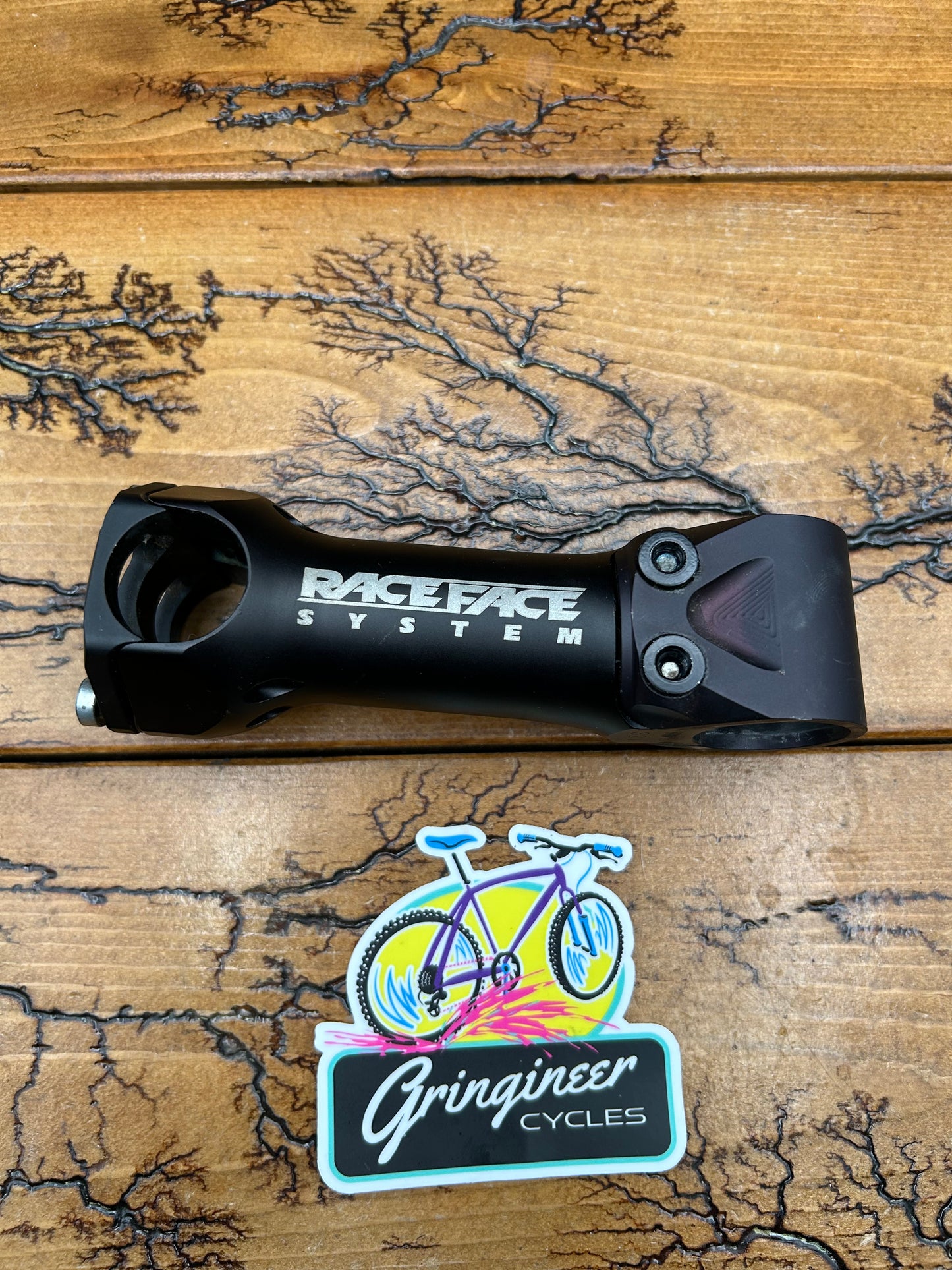 Raceface System 110mm 1 1/8 25.4mm Black Threadless Stem