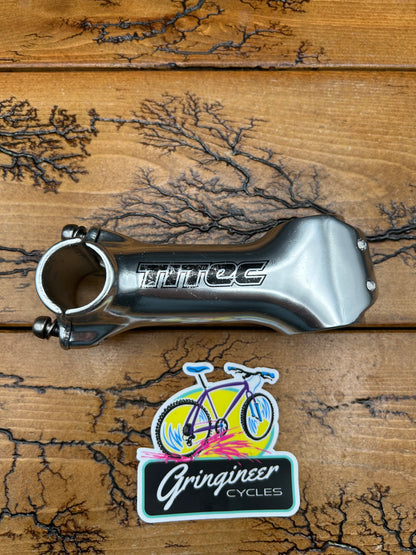 Titec 100mm 1 1/8 25.4mm Silver Threadless Stem