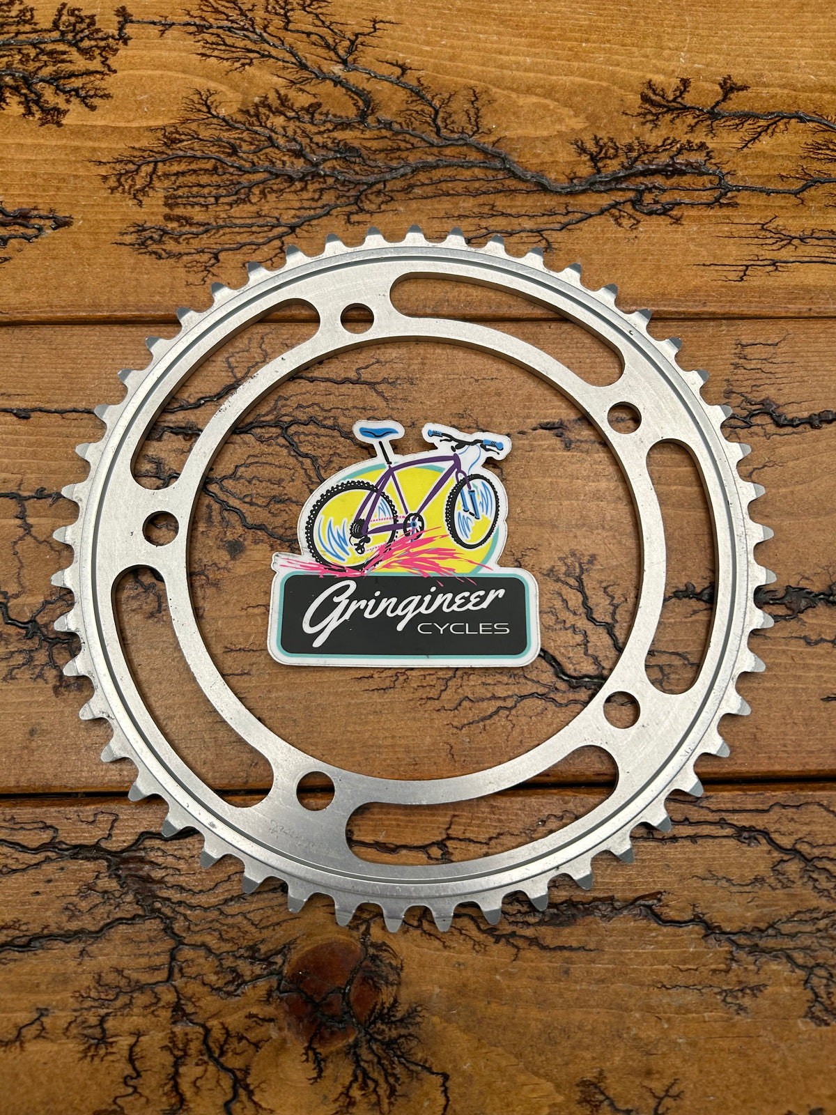 Suntour Superbe 49 Tooth 144 BCD 1/8 Track Chainring