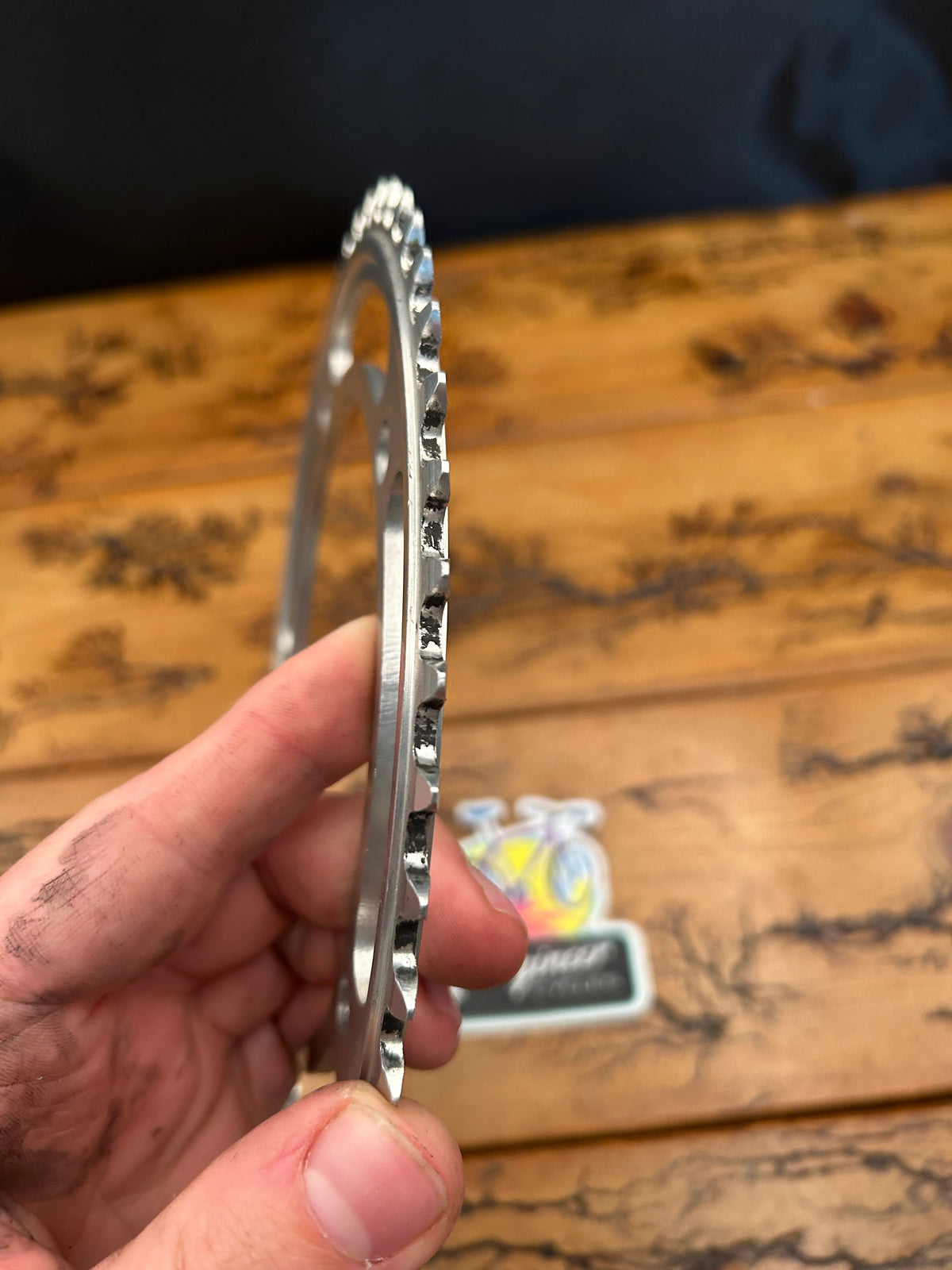 Suntour Superbe 49 Tooth 144 BCD 1/8 Track Chainring