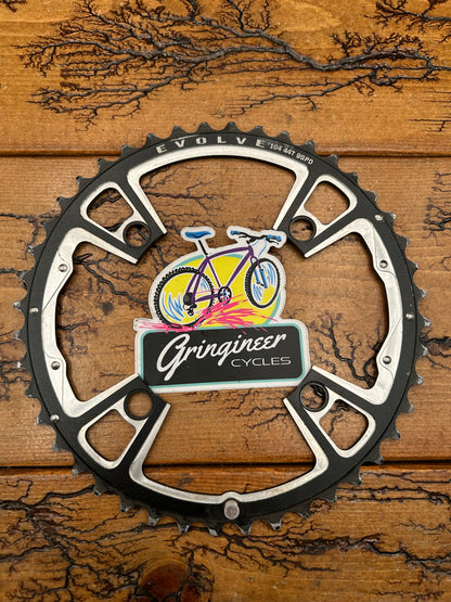 Raceface Evolve 44 Tooth 104 BCD 4 Bolt 9spd Chainring