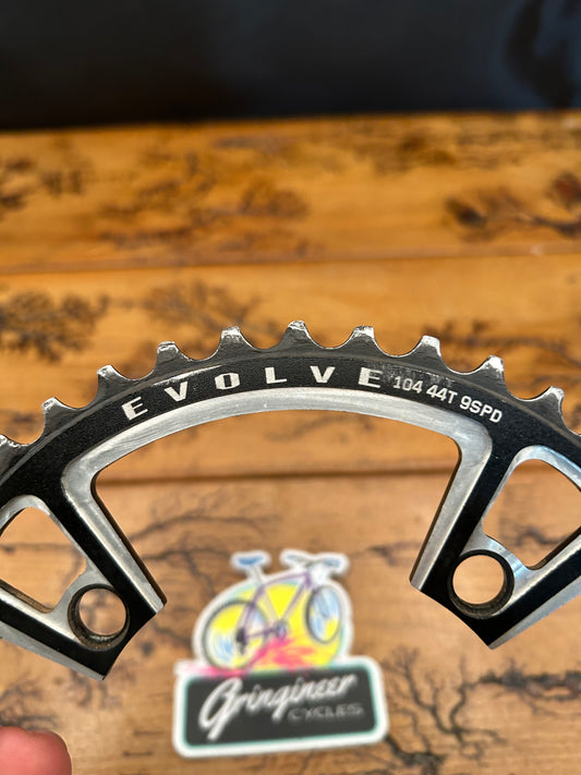 Raceface Evolve 44 Tooth 104 BCD 4 Bolt 9spd Chainring