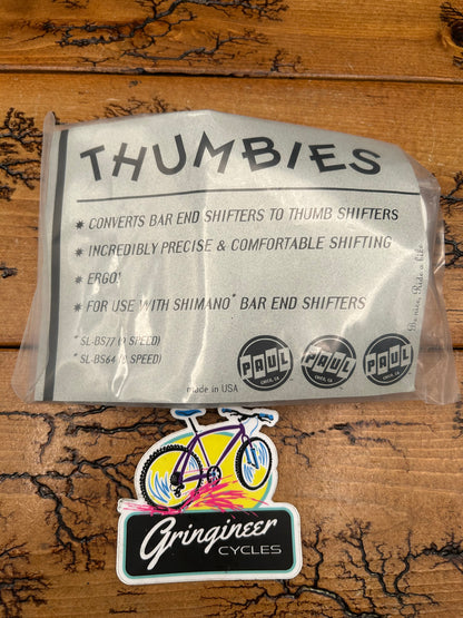 Paul Component Thumbies For Shimano Bar Ends New