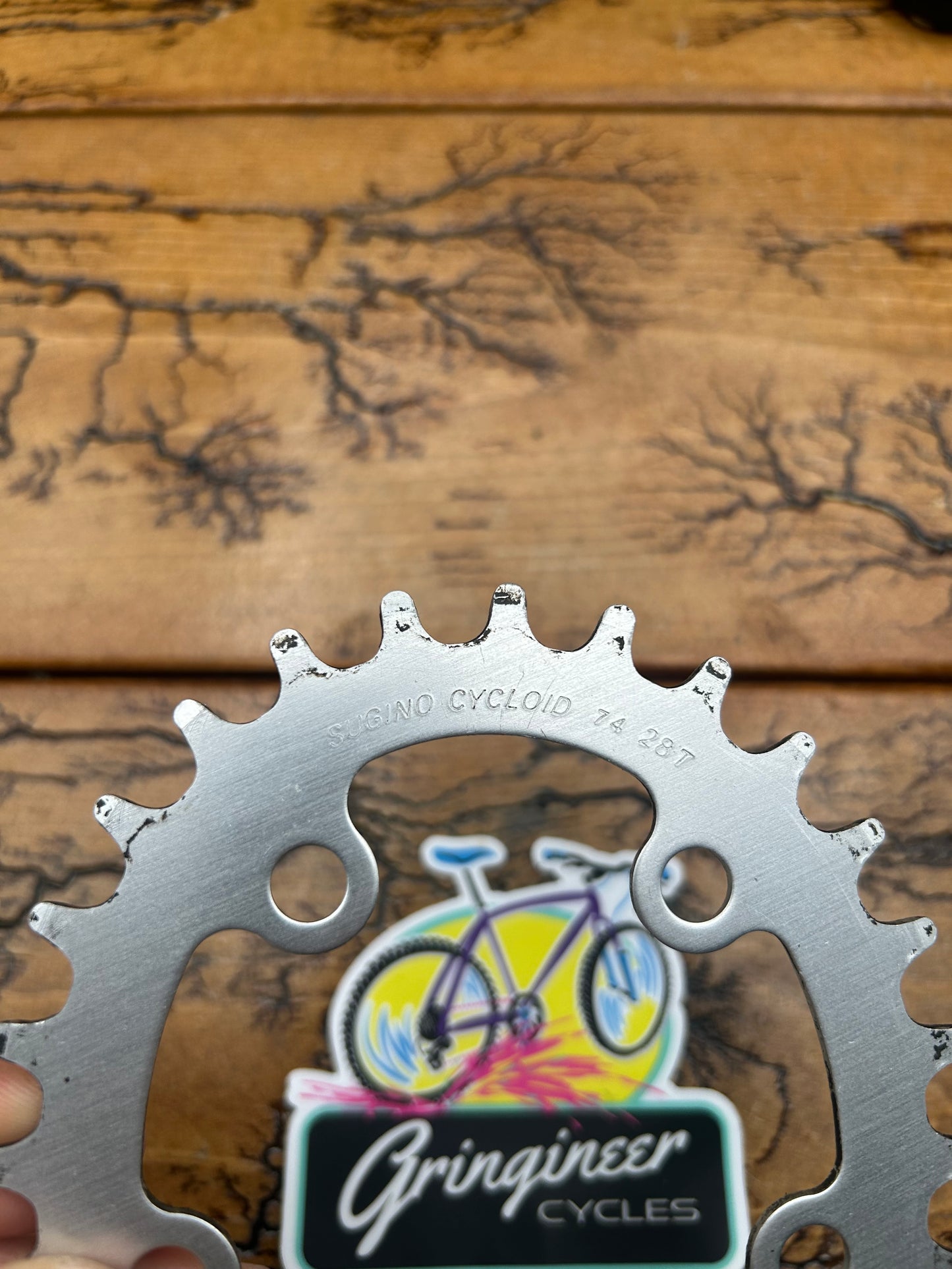 Sugino Cycloid 28 Tooth 74 BCD Chainring