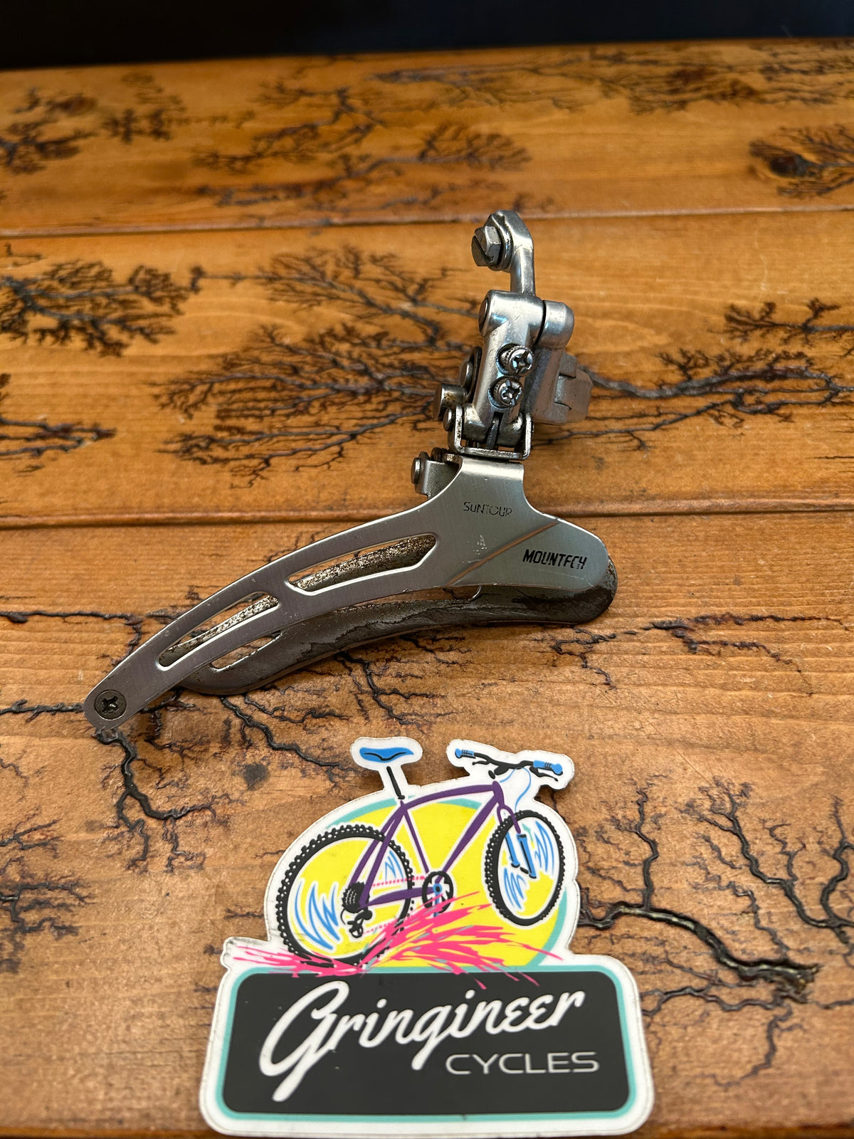 Suntour Mountech V1 28.6mm Bottom Pull Front Derailleur