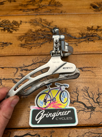 Suntour Mountech V1 28.6mm Bottom Pull Front Derailleur