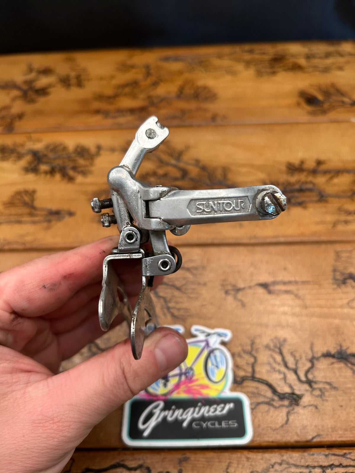 Suntour Mountech V1 28.6mm Bottom Pull Front Derailleur