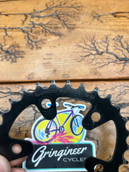 Shimano Biopace 28 Tooth 74 BCD Steel Chainring