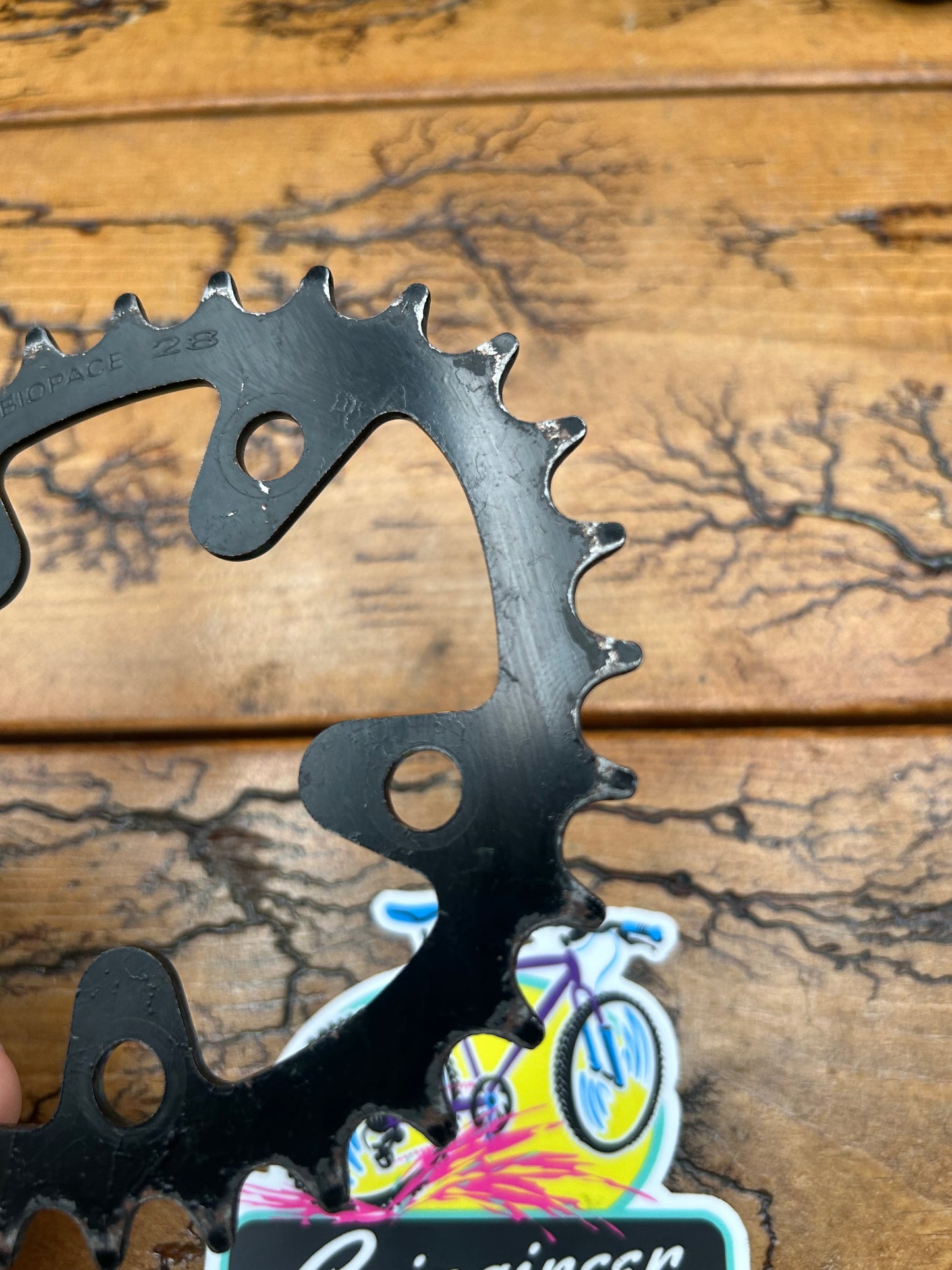 Shimano Biopace 28 Tooth 74 BCD Steel Chainring