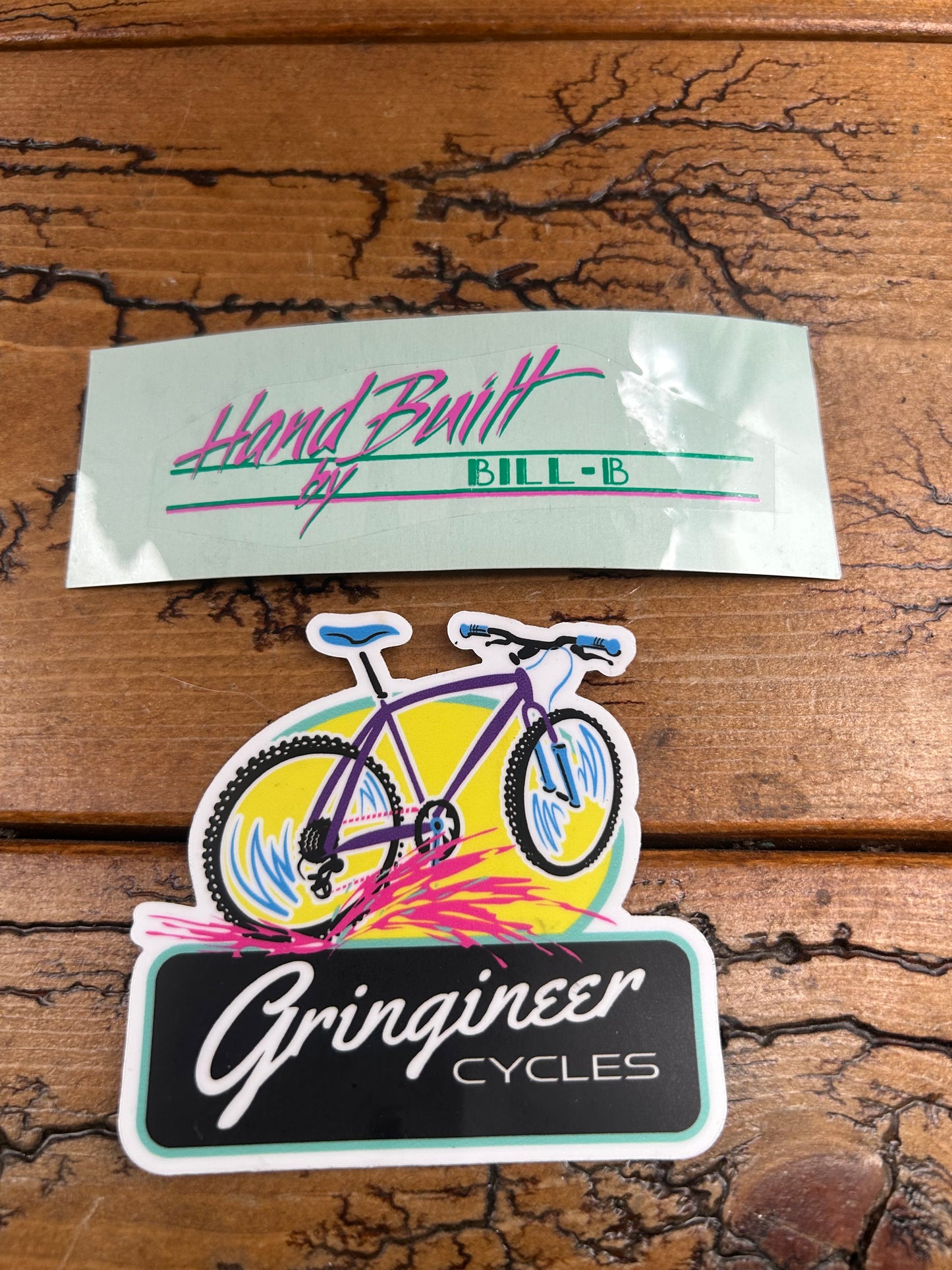 Rocky Mountain Hand Built By Bill B Decal