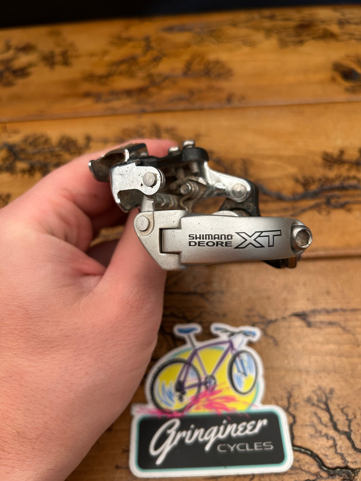 Shimano Deore XT FD-M750 31.8mm Top Pull Front Derailleur